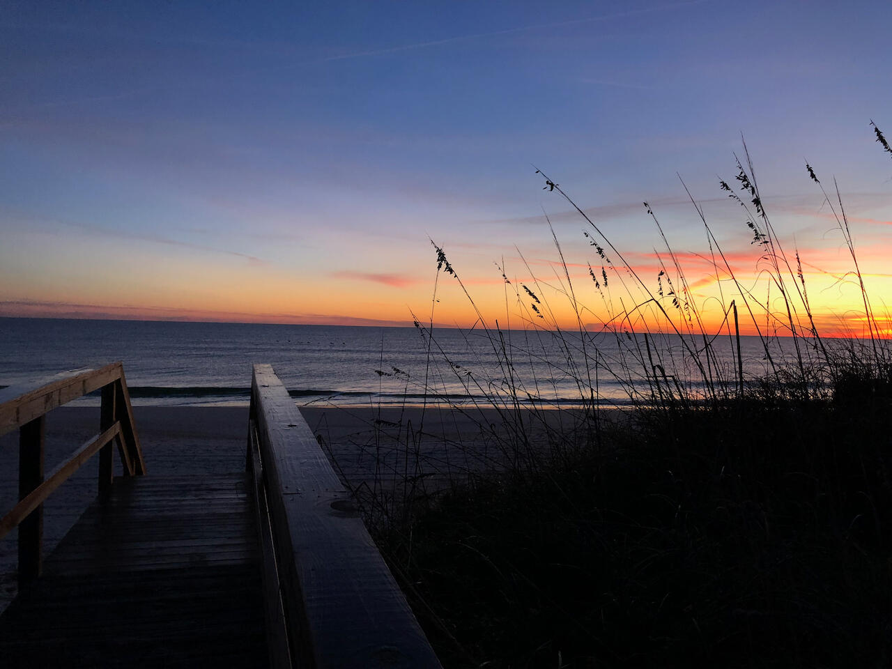 Sunrise on the beach